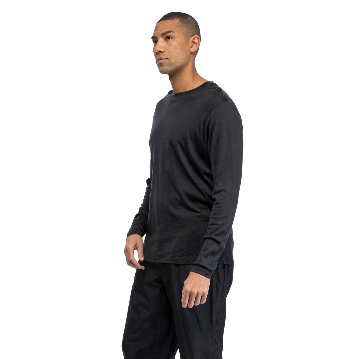 Bergans Merino Long Sleeve Men Dark Shadow Grey