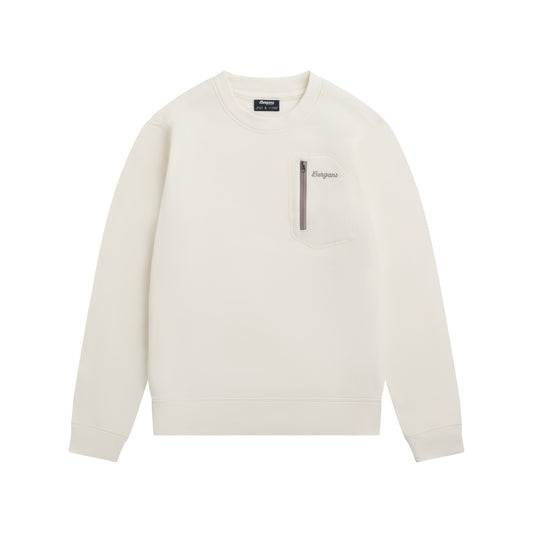 Bergans Midtli Midlayer Sweatshirt Women Vanilla White