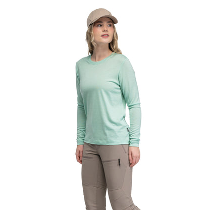 Bergans Merino Long Sleeve Women Mint Crush