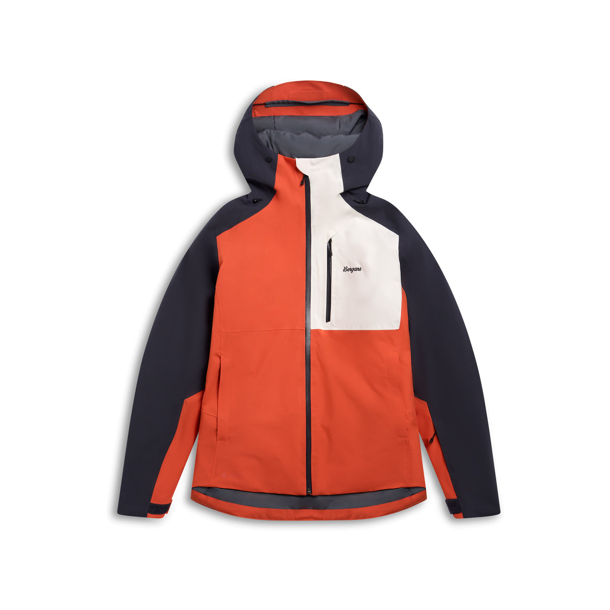 Bergans Oppdal Insulated Shell Jacket Men Burnt Orange / Dark Shadow Grey