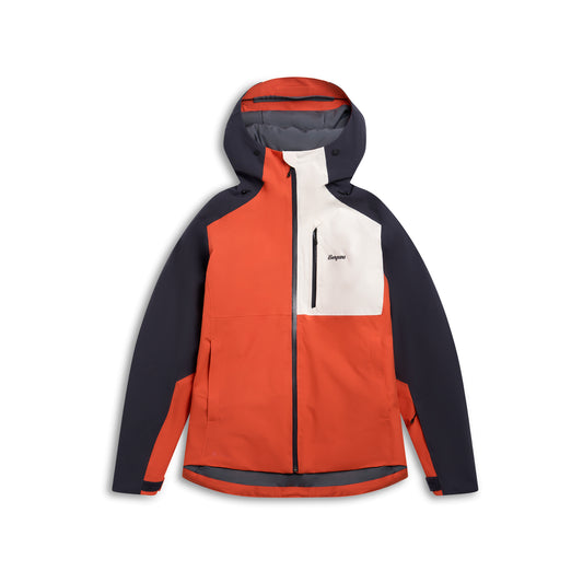 Bergans Oppdal Insulated Shell Jacket Men Burnt Orange / Dark Shadow Grey