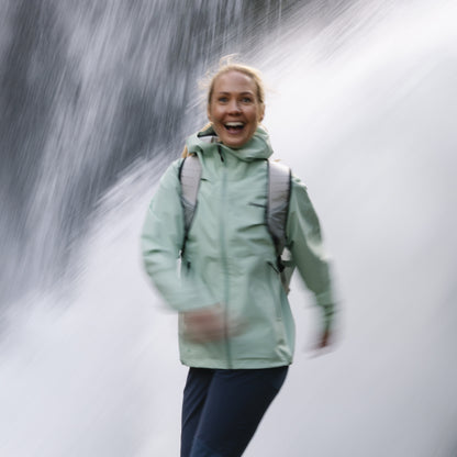 Bergans Essentials 2.5L Shell Jacket Women Mint Crush
