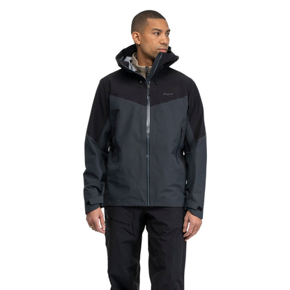 Bergans Rabot Alpine 3L Shell Jacket Men Black / Dark Shadow Grey
