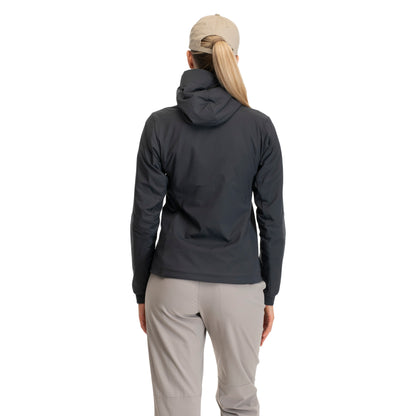 Bergans Holo Insulated Hood Jacket Women Dark Shadow Grey