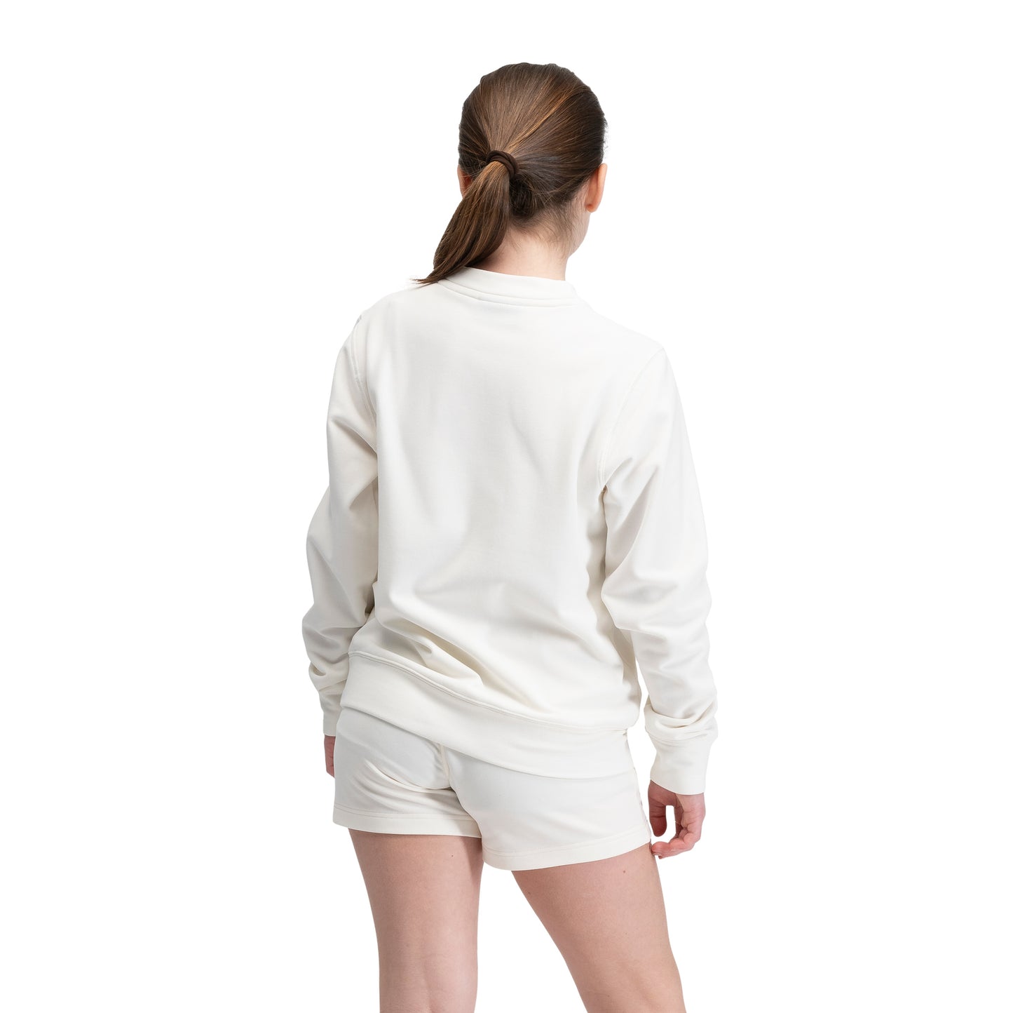 Bergans Midtli Midlayer Sweatshirt Junior Vanilla White