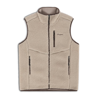 Bergans Lunnan Pile Fleece Vest Women Coastal Sand