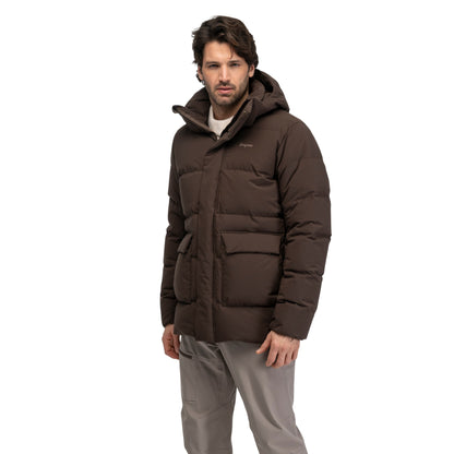 Bergans Dyna Down Hood Jacket Men Dark Chocolate