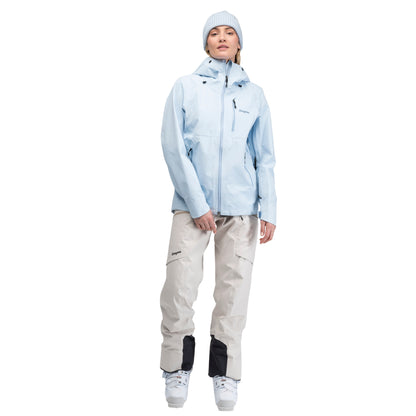 Bergans Oppdal 3L Shell Jacket Women Light Dusty Blue