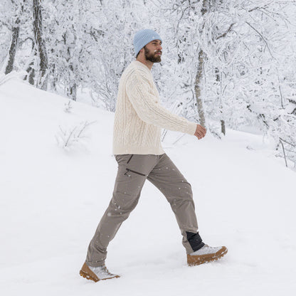 Bergans Lofoten Knitted Wool Jumper Men Creme