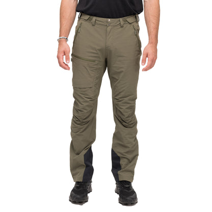 Bergans Breheimen Softshell Pants Men Dark Green Mud
