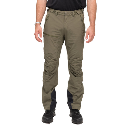 Bergans Breheimen Softshell Pants Men Dark Green Mud