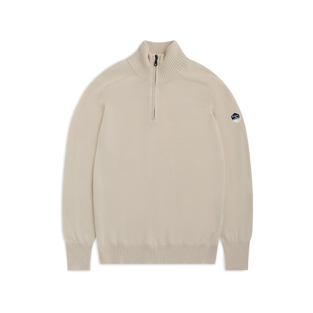Bergans Minde Wool Half Zip Men Creme
