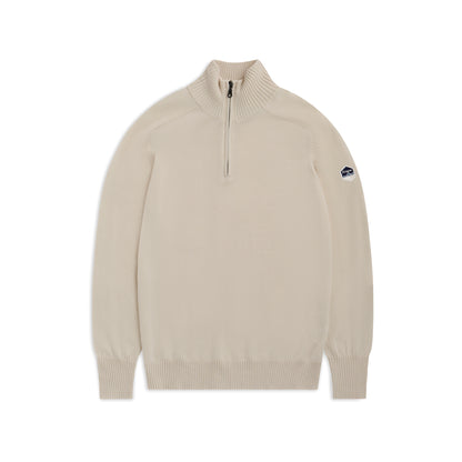 Bergans Minde Wool Half Zip Men Creme