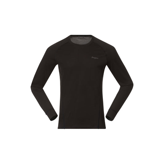 Bergans Inner:Pure Merino Long Sleeve Men Black