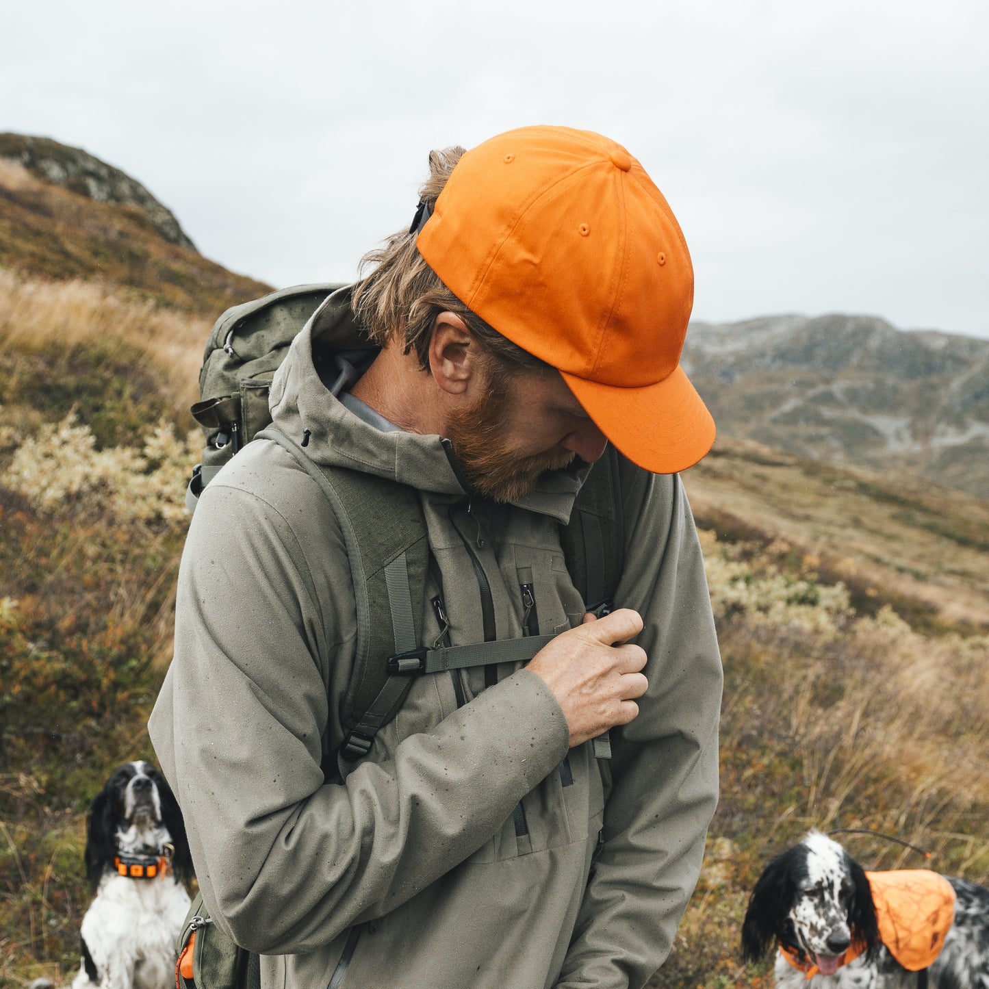 Bergans Hovet Strapback Cap Alert Orange