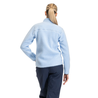 Bergans Lunnan Pile Fleece Jacket Women Cool Blue