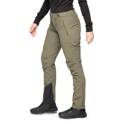 Bergans Breheimen Softshell Pants Women Dark Green Mud