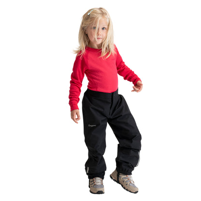Bergans Lilletind 2L Shell Pants Kids Black