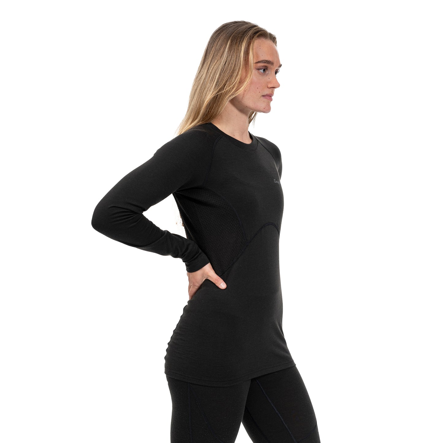 Bergans Inner:Pure Merino Long Sleeve Women Black