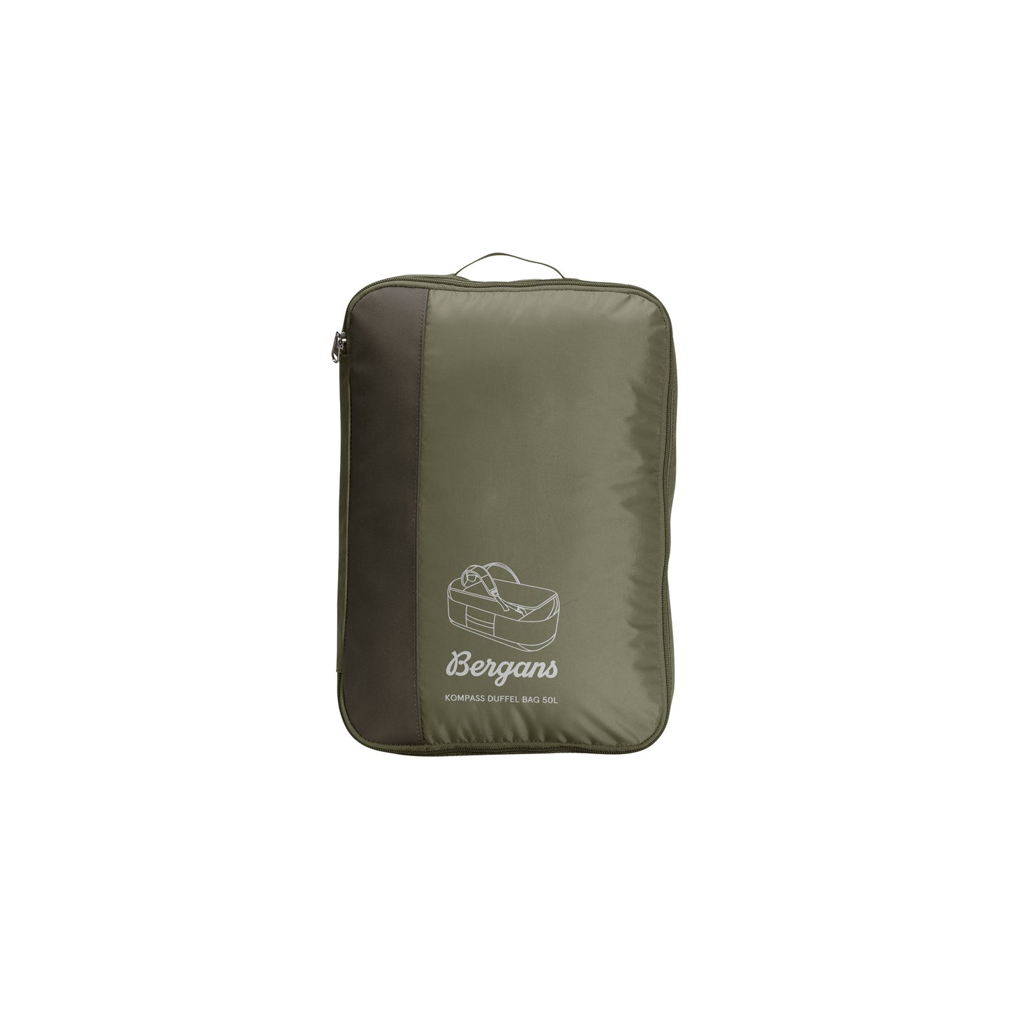 Bergans Kompass Duffel Bag 50L Dark Green Mud