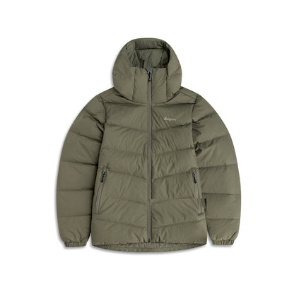 Bergans Garmo Down Hood Jacket Women Green Mud