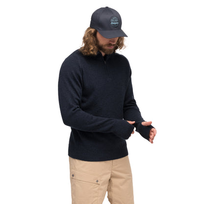 Bergans Ulriken Light Merino Jumper Men Navy Blue