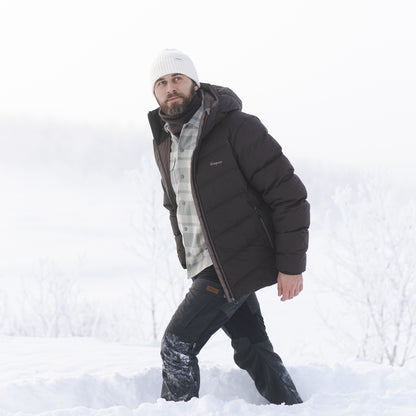 Bergans Garmo Down Hood Jacket Men Dark Chocolate