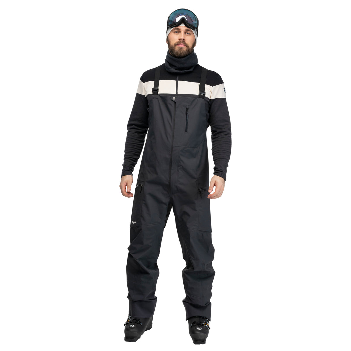 Bergans Oppdal 3L Bib Pants Men Dark Shadow Grey