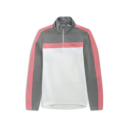 Bergans Uldal Wool Half Zip Women Creme / Beige