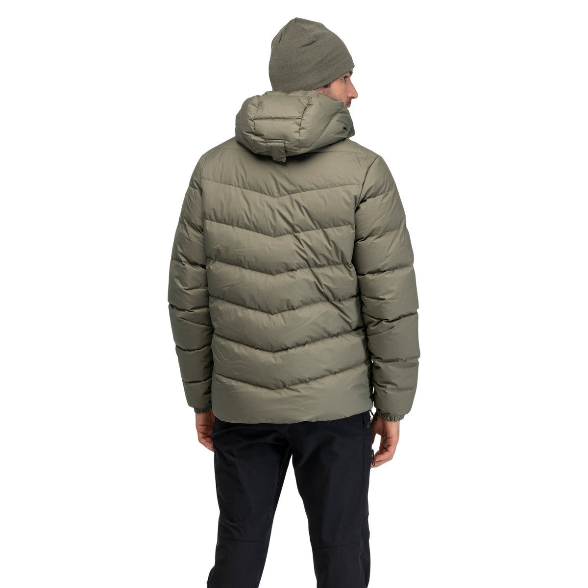 Bergans Garmo Down Hood Jacket Men Green Mud