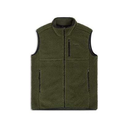 Bergans Lunnan Pile Fleece Vest Men Pine Forest