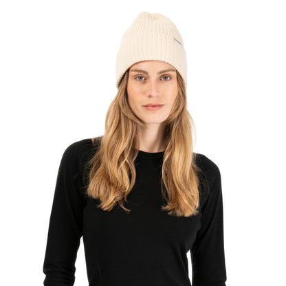 Bergans Nordmarka Merino Beanie Vanilla White