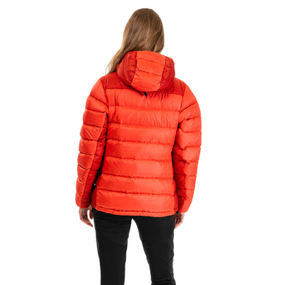 Bergans Women's Vaagaa Allround Down Jacket Peachy Red / Crimson Red