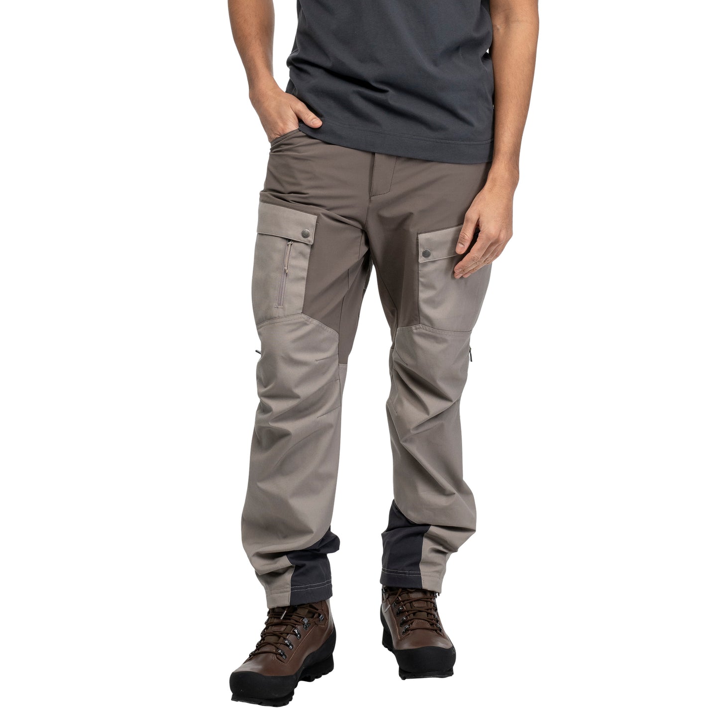 Bergans Nordmarka Favor Outdoor Pants Men Rock Taupe/Dark Rock Taupe