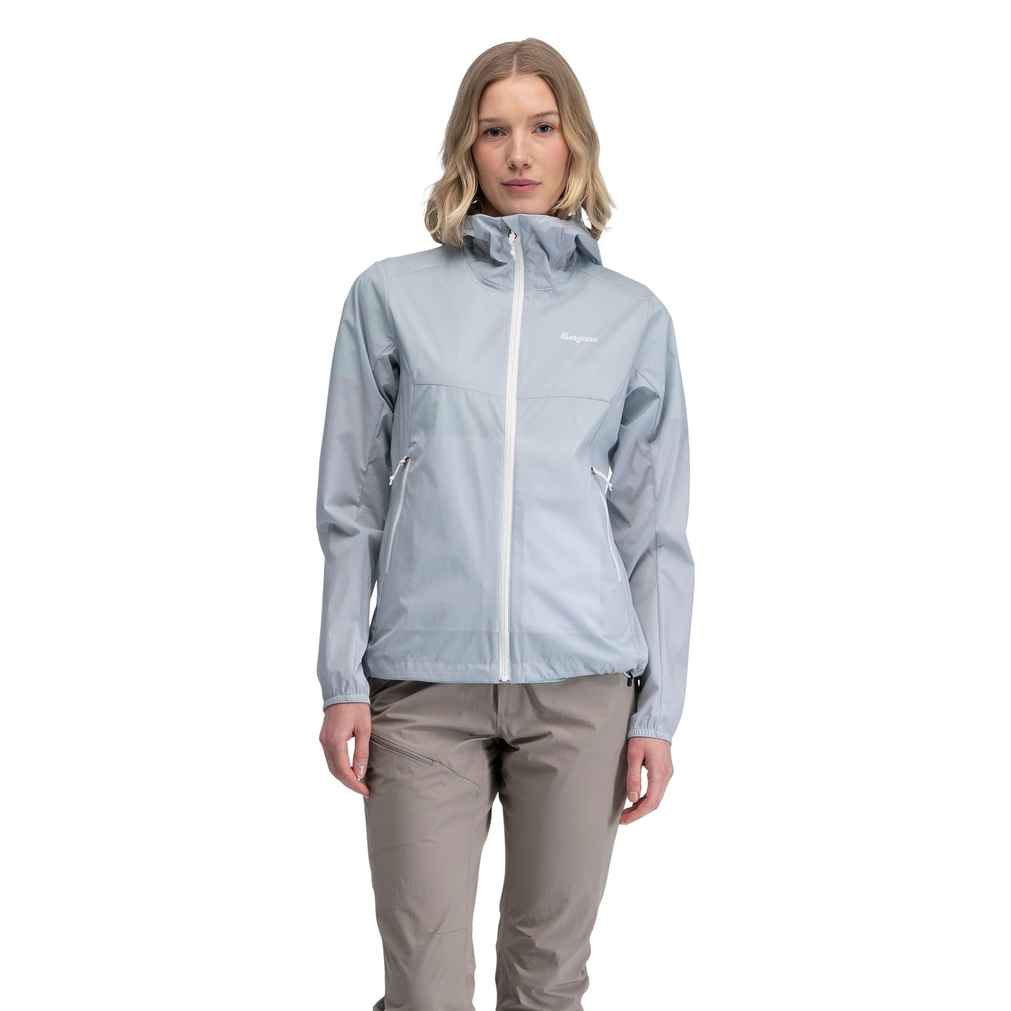 Bergans Rabot Windbreaker Jacket Women Pearl Grey