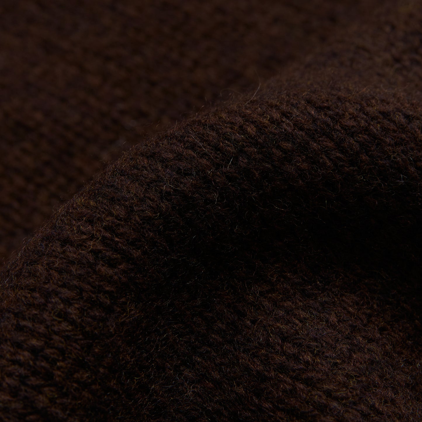 Bergans Steiro Knitted Wool Jumper Dark Chocolate / Creme