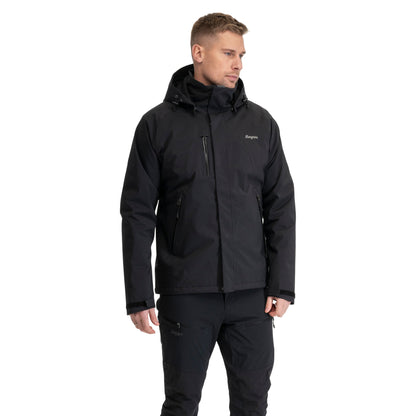 Bergans Flya Insulated Men Jacket Black/Solid Grey