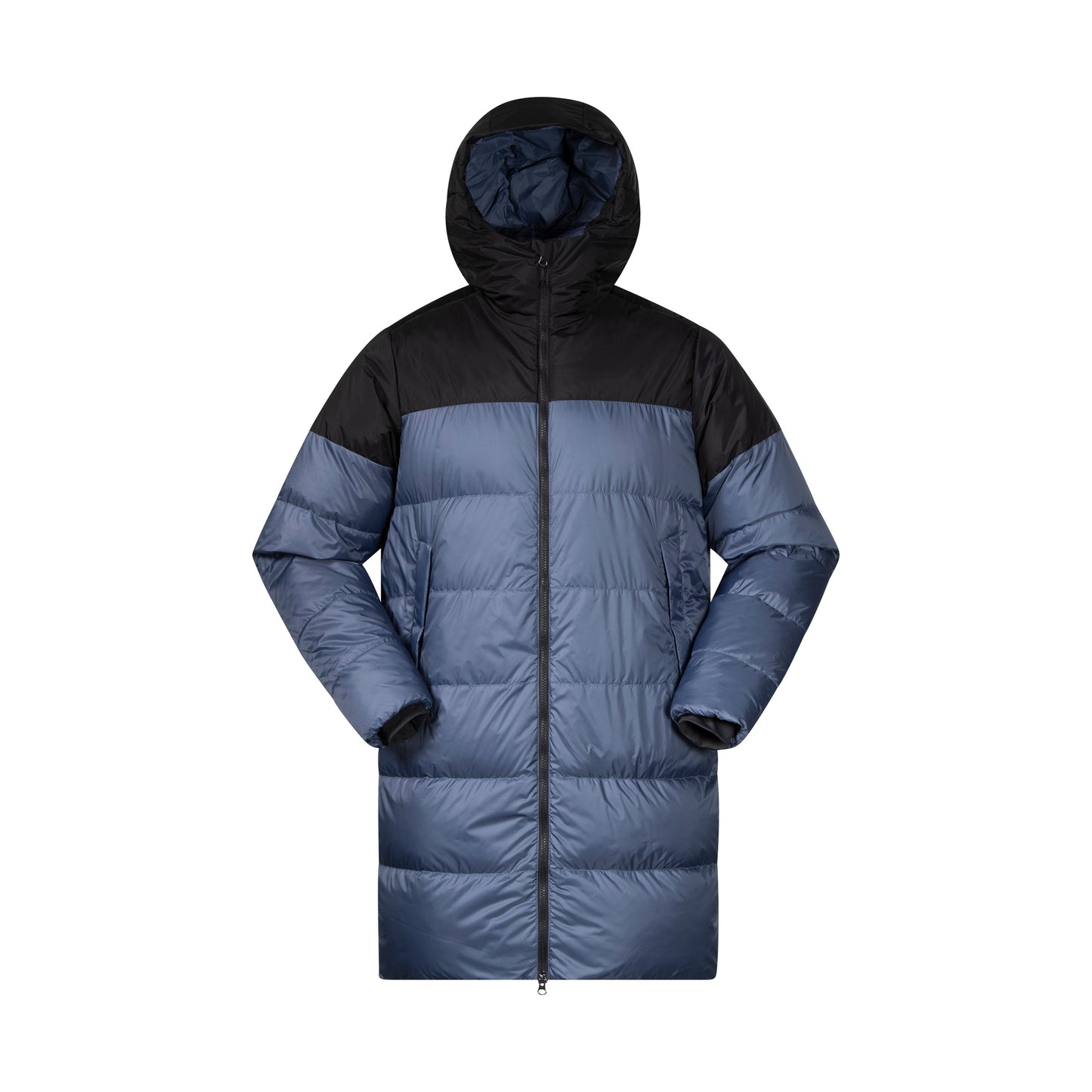 Bergans Oslo Down Parka Unisex Granite Blue / Black