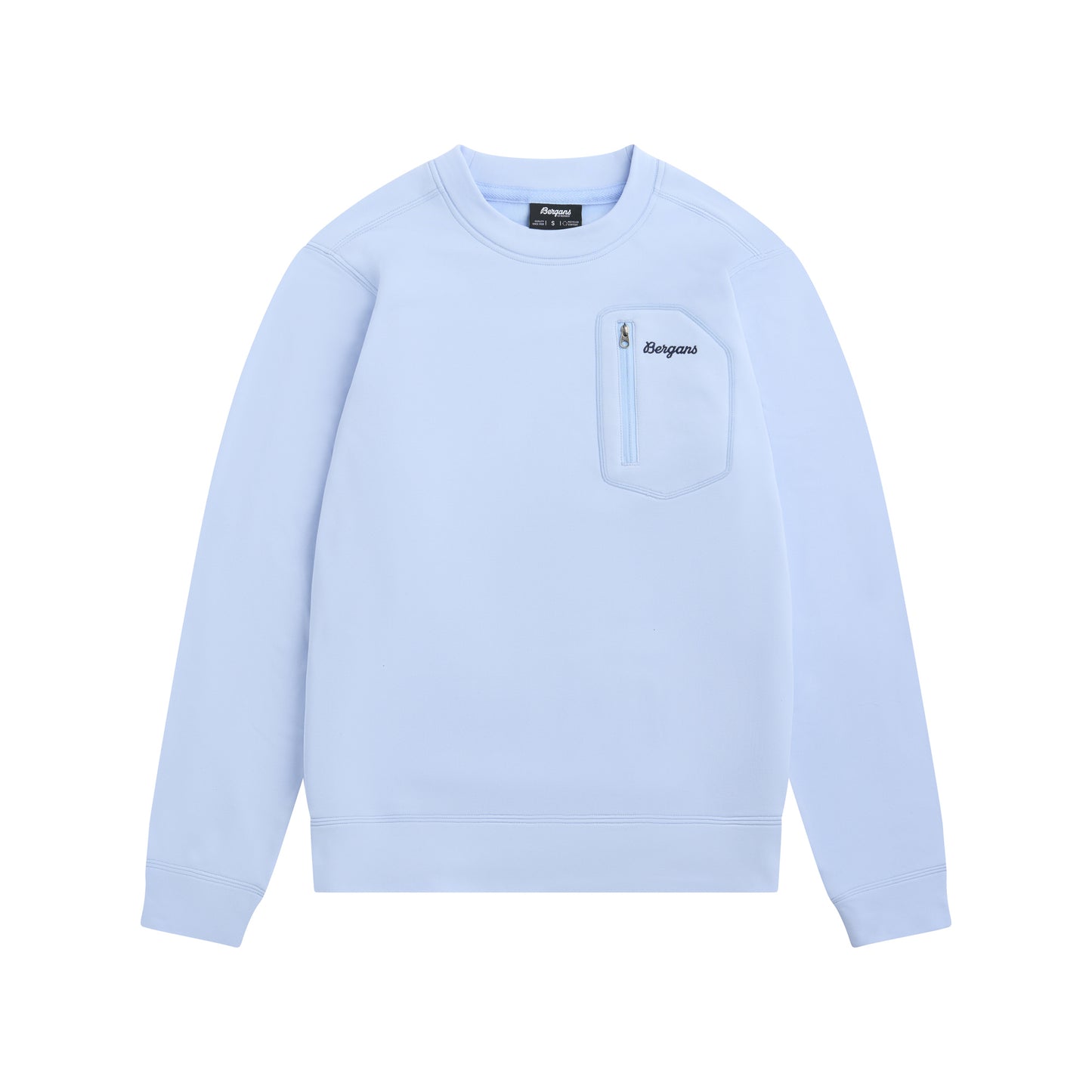 Bergans Midtli Midlayer Sweatshirt Women Cool Blue