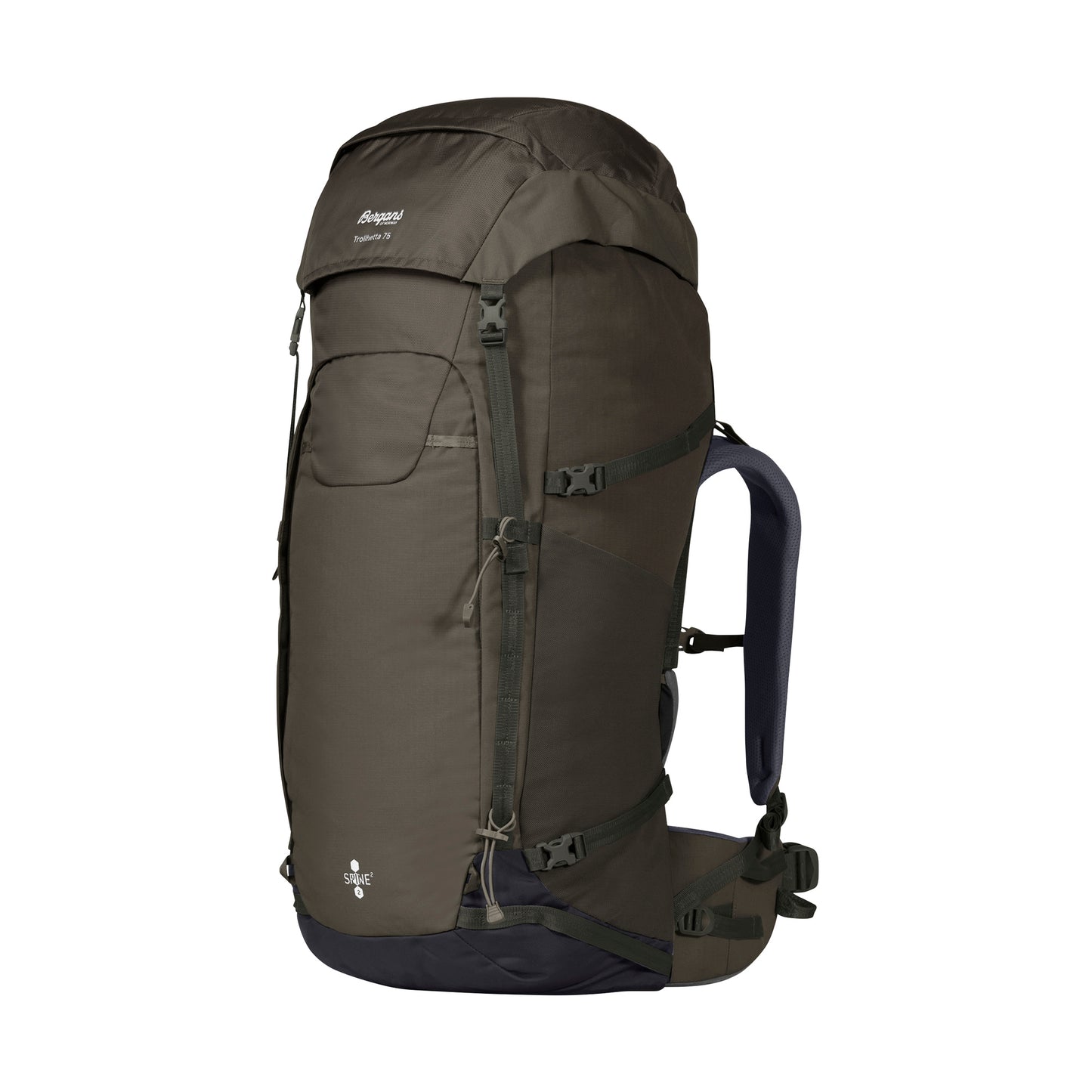 Bergans Trollhetta V5 75 Dark Green Mud