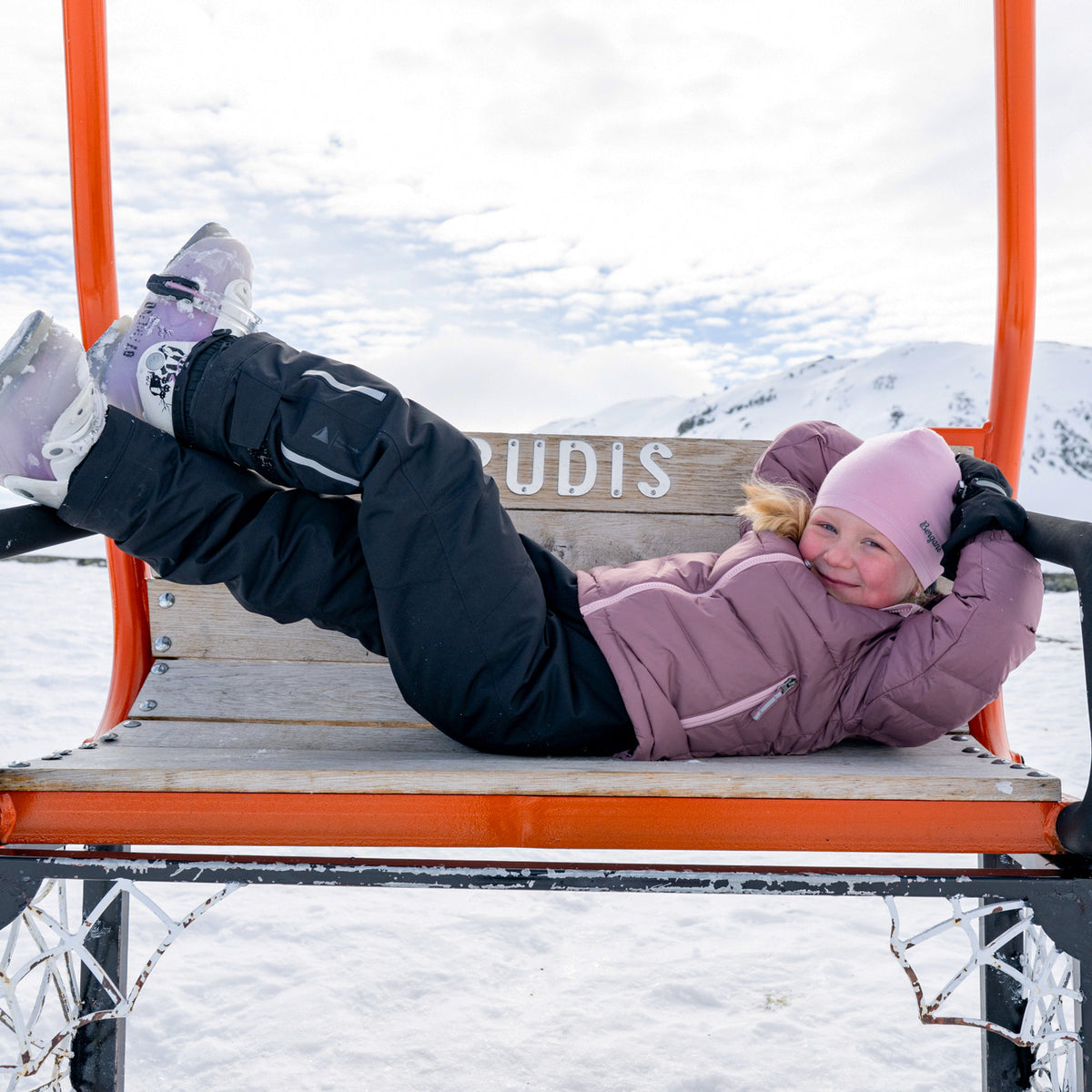 Bergans Kids Warm Down Jacket Rose Dust