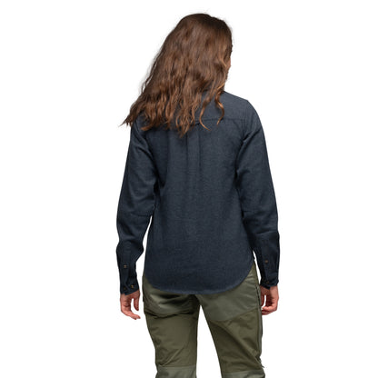 Bergans Nordmarka Flannel Shirt Women Navy Blue