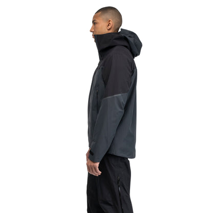 Bergans Rabot Alpine 3L Shell Jacket Men Black / Dark Shadow Grey