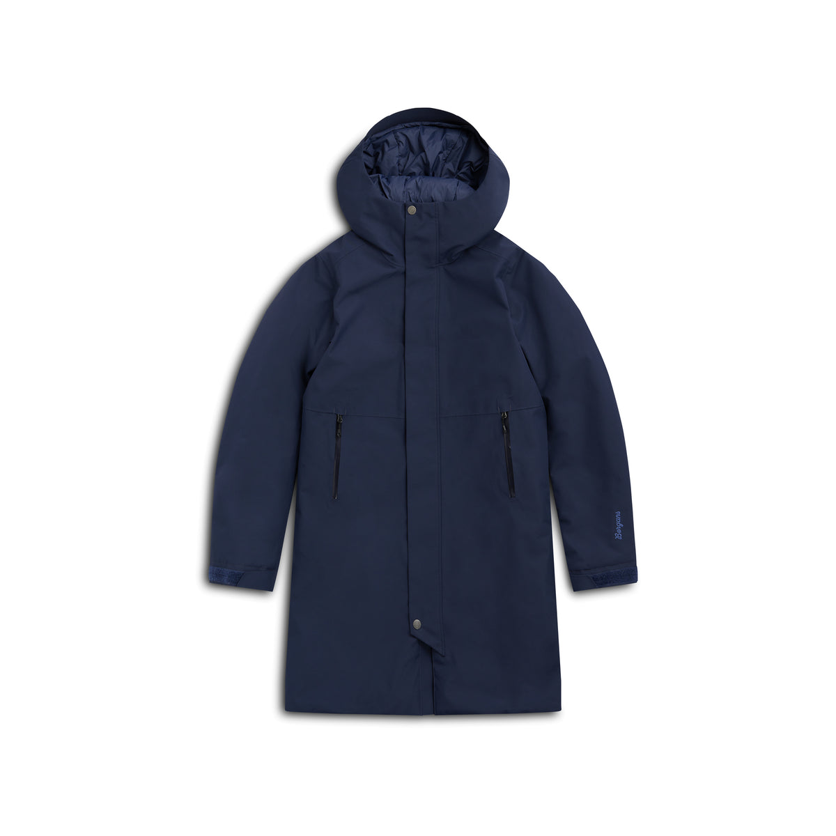 Bergans Oslo Insulated Shell Coat Women Dark Navy