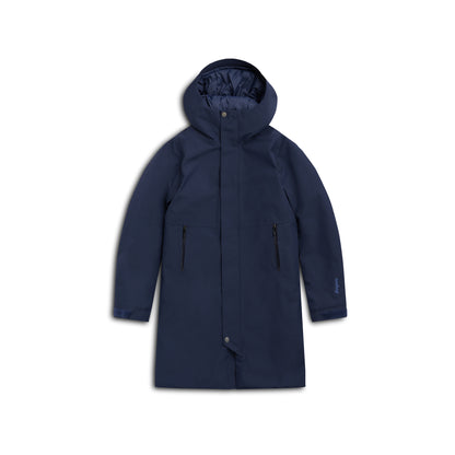 Bergans Oslo Insulated Shell Coat Women Dark Navy