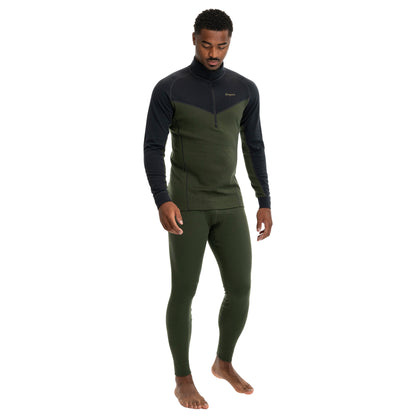 Bergans Inner:Dual Merino Tights Men Pine Forest