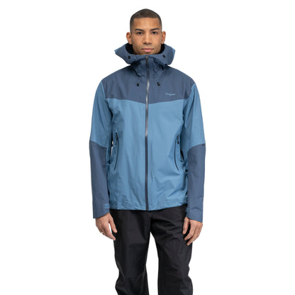 Bergans Rabot Light 3L Shell Jacket Men Elemental Blue / Granite Blue