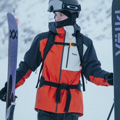 Bergans Oppdal Insulated Shell Jacket Men Burnt Orange / Dark Shadow Grey