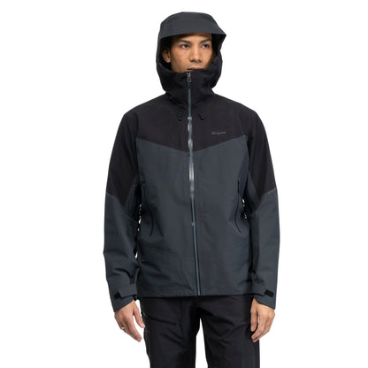 Bergans Rabot Alpine 3L Shell Jacket Men Black / Dark Shadow Grey