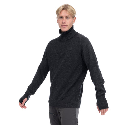 Bergans Ulriken Light Merino Jumper Men Dark Shadow Grey